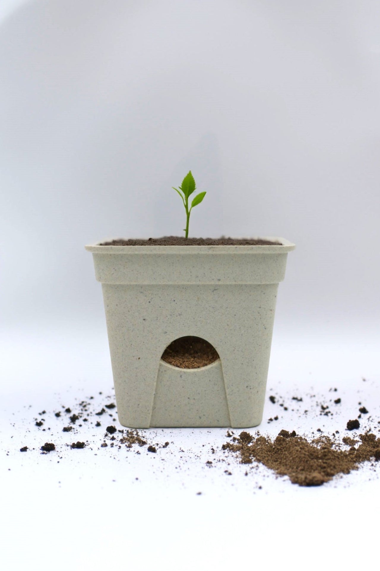 2" Square Pot -100 Count Case-SelfEco Garden