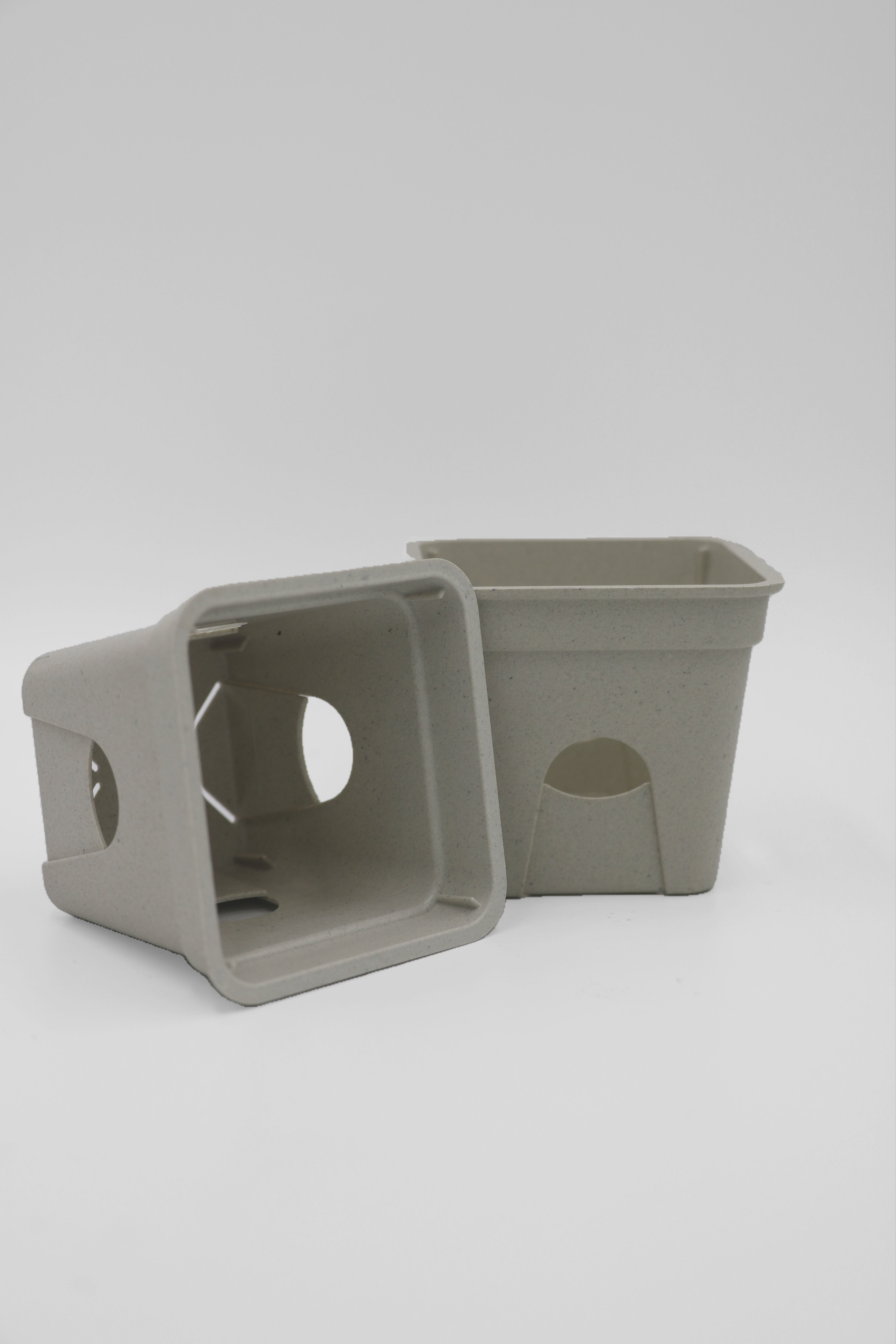 2" Square Pot -100 Count Case-SelfEco Garden